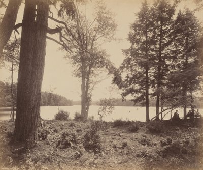 Jezioro Ganoga autorstwa William H. Rau
