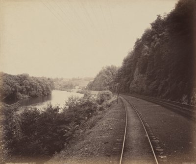 Krzywa Rockdale, na Lehigh autorstwa William H. Rau