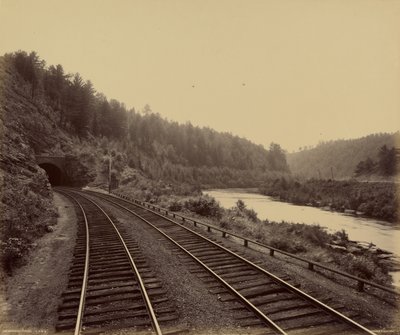 Tunel Rockport. autorstwa William H. Rau