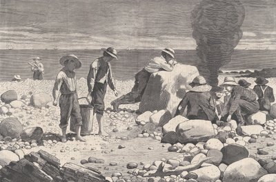 Szkice nad morzem - Tygodnik Harpera z małży, tom. XVII, 23 sierpnia 1873 r. autorstwa William H. Redding