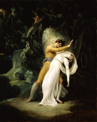 Seledyn i Amelia autorstwa William Hamilton