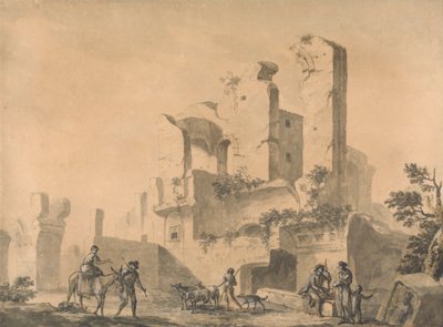 Ruiny w Rzymie autorstwa William Hamilton