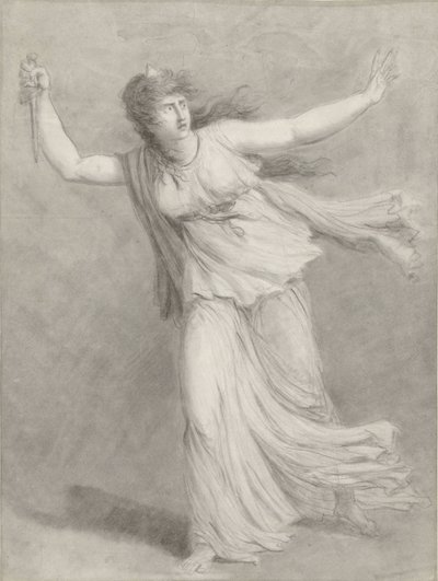 Aktorka Sarah Siddons w roli Eufrazji autorstwa William Hamilton