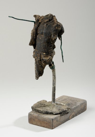 Makieta do postaci mówcy (gips i plastelina) autorstwa William Hamo Thornycroft