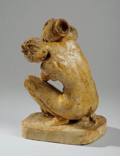 Makieta do statuetki Prającej Kobiety autorstwa William Hamo Thornycroft