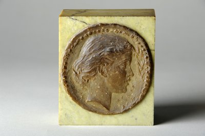 Medalion portret Agaty Thornycroft, ok. 1900 (wosk) autorstwa William Hamo Thornycroft