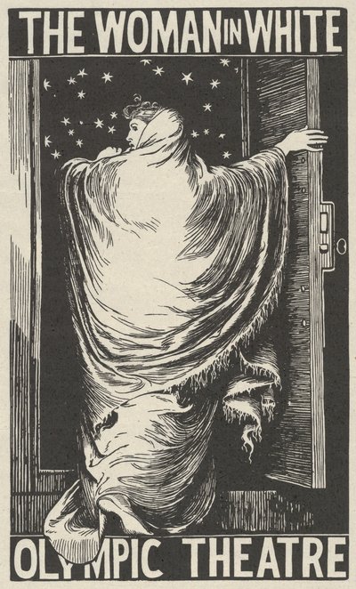 Kobieta w bieli, 1871. autorstwa William Harcourt Hooper