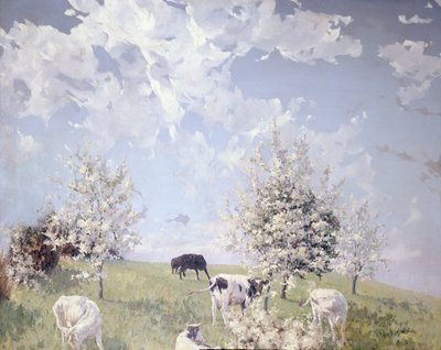 Gruszka, tarnina i wiosna autorstwa William Harold Dudley