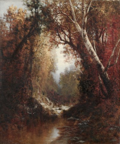 Scena jesienna w Adirondacks, 1877. autorstwa William Hart