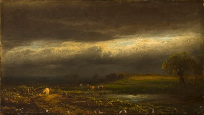 Coming Storm, Lake Cayuga (N.Y.) autorstwa William Hart