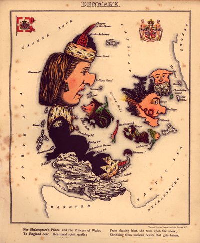 Geograficzna zabawa - czyli humorystyczne zarysy różnych krajów, ze wstępem i wierszami opisowymi LOC 84675540-16 autorstwa William Harvey