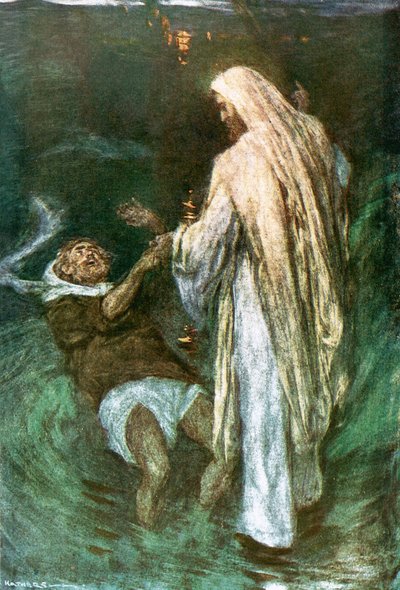 مسیح په سیپولي کې روان دی autorstwa William Hatherell