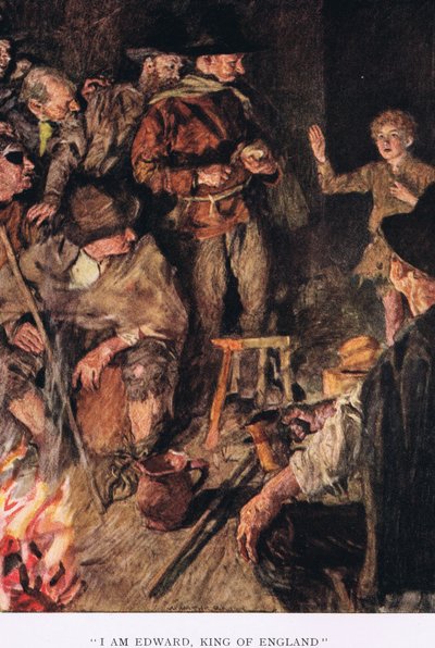 „Jestem Edward, król Anglii” autorstwa William Hatherell