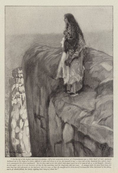 Ilustracja do Jaskółki, Opowieść o wielkiej wędrówce, autorstwa H Ridera Haggard autorstwa William Hatherell