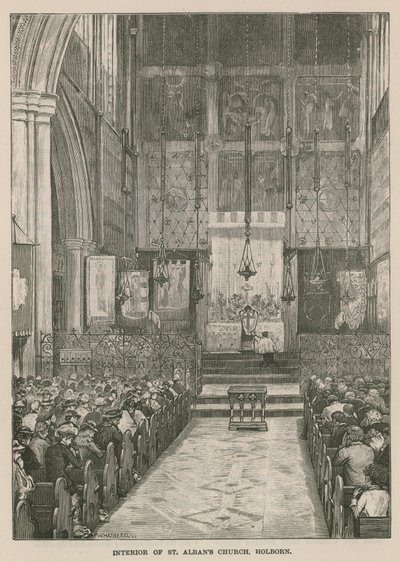 Wnętrze kościoła St Alban