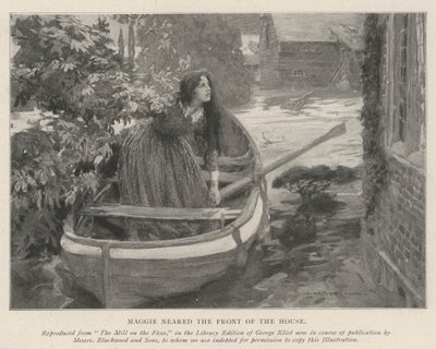 Maggie zbliżyła się do frontu domu autorstwa William Hatherell