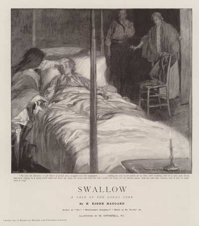 Jaskółka, opowieść o wielkiej wędrówce autorstwa William Hatherell