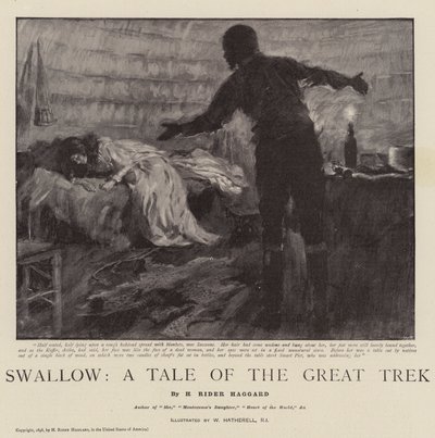 Jaskółka, opowieść o wielkiej wędrówce autorstwa William Hatherell