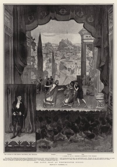 Sztuka latynoska w Westminster School autorstwa William Hatherell