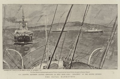Manewry morskie autorstwa William Hatherell