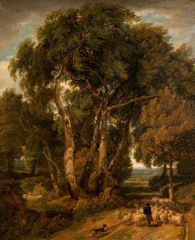 Jadąc do domu Stado, 1806. autorstwa William Havell