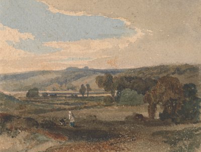 Walijski krajobraz autorstwa William Havell