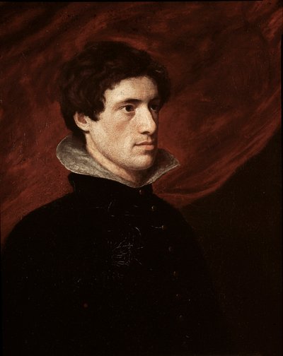 Portret angielskiego pisarza Charlesa Lamba (1775-1834) Obraz Williama Hazlitta (1775-1830) XIX-wieczne słońce. 76,2x62,2 cm Londyn, Narodowa Galeria Portretów autorstwa William Hazlitt