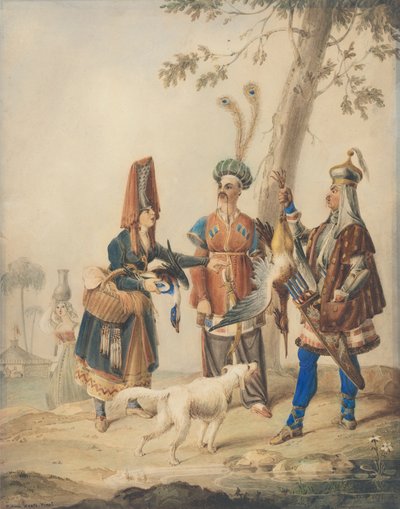Czerkiesi autorstwa William Heath