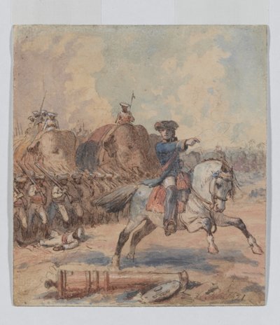 Clive w Plassey, 1757 autorstwa William Heath