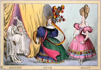 Poranna noc w południe, ok. 1828 r. (ręcznie barwiony grawerunek) autorstwa William Heath