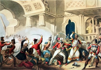 د سیرنګاپاتم طوفان، د می په 4 مه 1799، د توماس سدرلینډ (b.c. 1785) لخوا لیکل شوی، 1815 پولی autorstwa William Heath