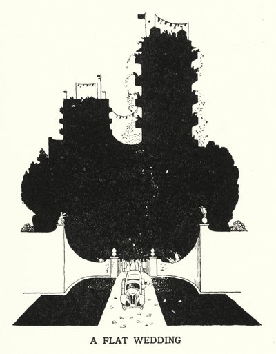 Płaskie wesele (lito) autorstwa William Heath Robinson
