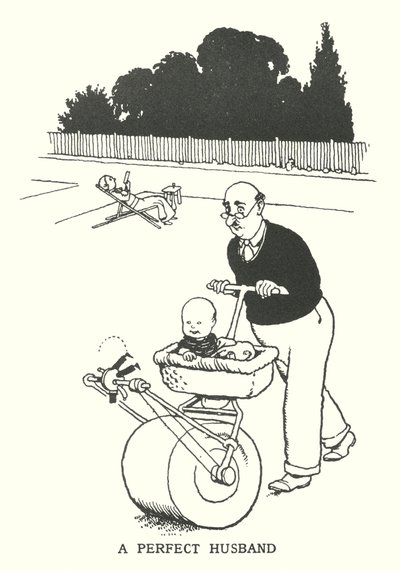 Idealny mąż (lito) autorstwa William Heath Robinson