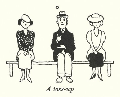 Rzut w górę (lito) autorstwa William Heath Robinson