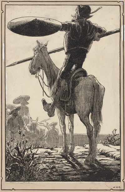 Don Kichot autorstwa William Heath Robinson