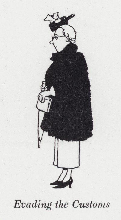 Omijanie odprawy celnej (lito) autorstwa William Heath Robinson