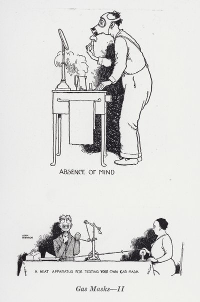 Maski przeciwgazowe - II (zdjęcia) autorstwa William Heath Robinson