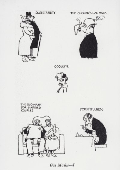 Maski Gazowe - I (lito) autorstwa William Heath Robinson