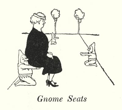 Siedzenia gnomów (lito) autorstwa William Heath Robinson