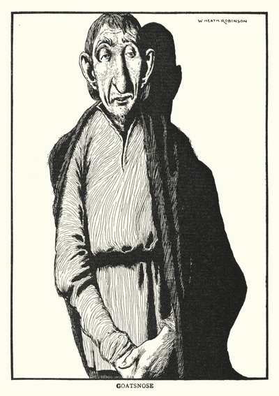Kozi Nos (członkowie) autorstwa William Heath Robinson