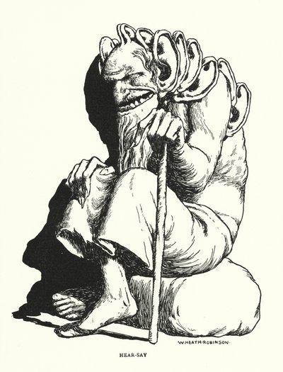 Usłysz mów (lito) autorstwa William Heath Robinson