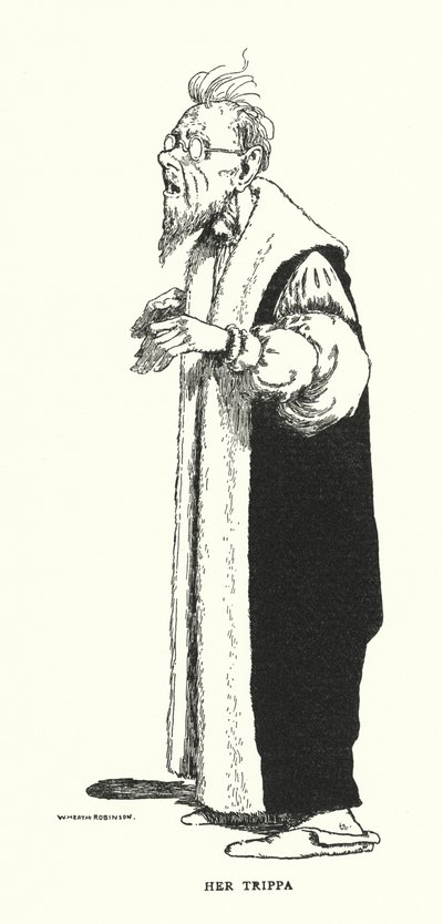 Wycieczka do włosów (lito) autorstwa William Heath Robinson