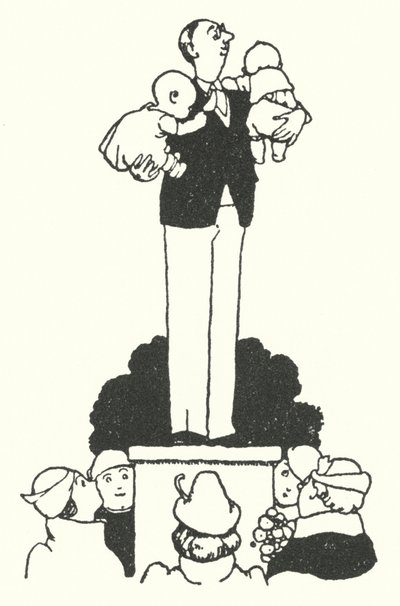 Jak być idealnym mężem (lito) autorstwa William Heath Robinson