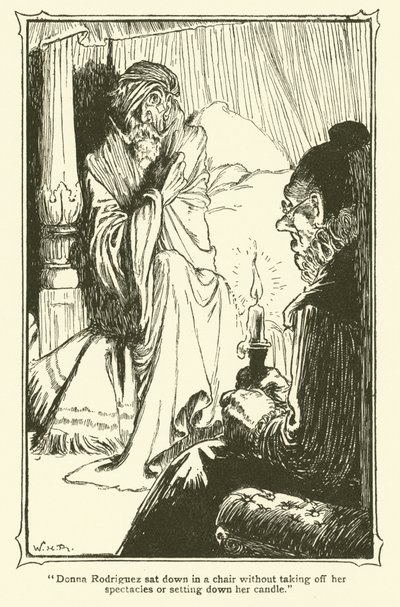 Ilustracja do Don Kichota (lito) autorstwa William Heath Robinson