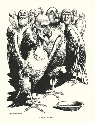 Knighthawki (lito) autorstwa William Heath Robinson