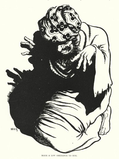 Złożyłem mu niski pokłon (grawerunek) autorstwa William Heath Robinson