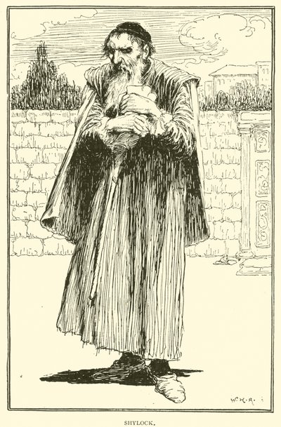 Shylock autorstwa William Heath Robinson