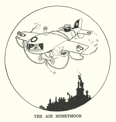 Powietrzny miesiąc miodowy (lito) autorstwa William Heath Robinson