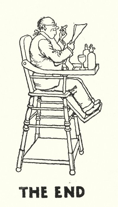 Koniec (lito) autorstwa William Heath Robinson