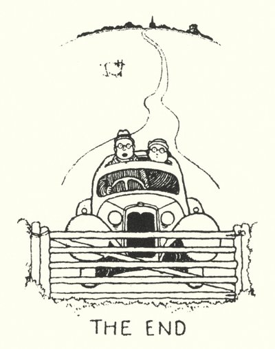 Koniec (lito) autorstwa William Heath Robinson